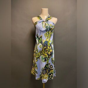 BNWT Banana Republic silk halter dress Size 0